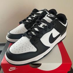 Black And White Low Top Nike Dunks
