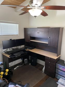 **Moving Sale Make an Offer** L shaped Desk