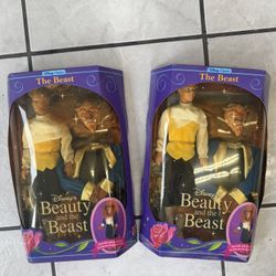 Beauty And The Beast Vintage Action Figures 