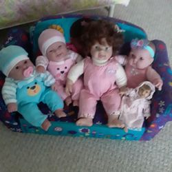 Five Different Dolls