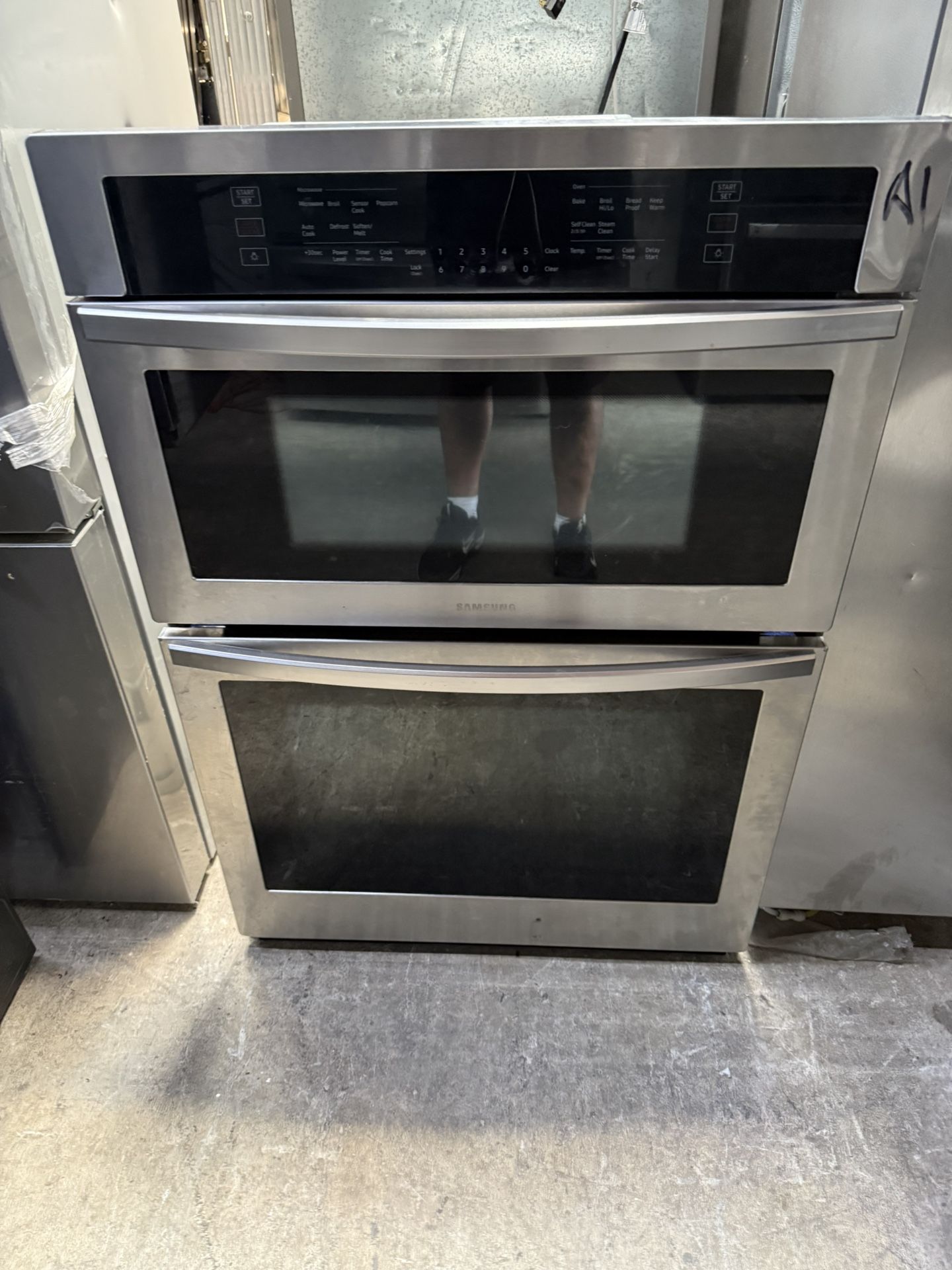 samsung microwave combo wall oven z