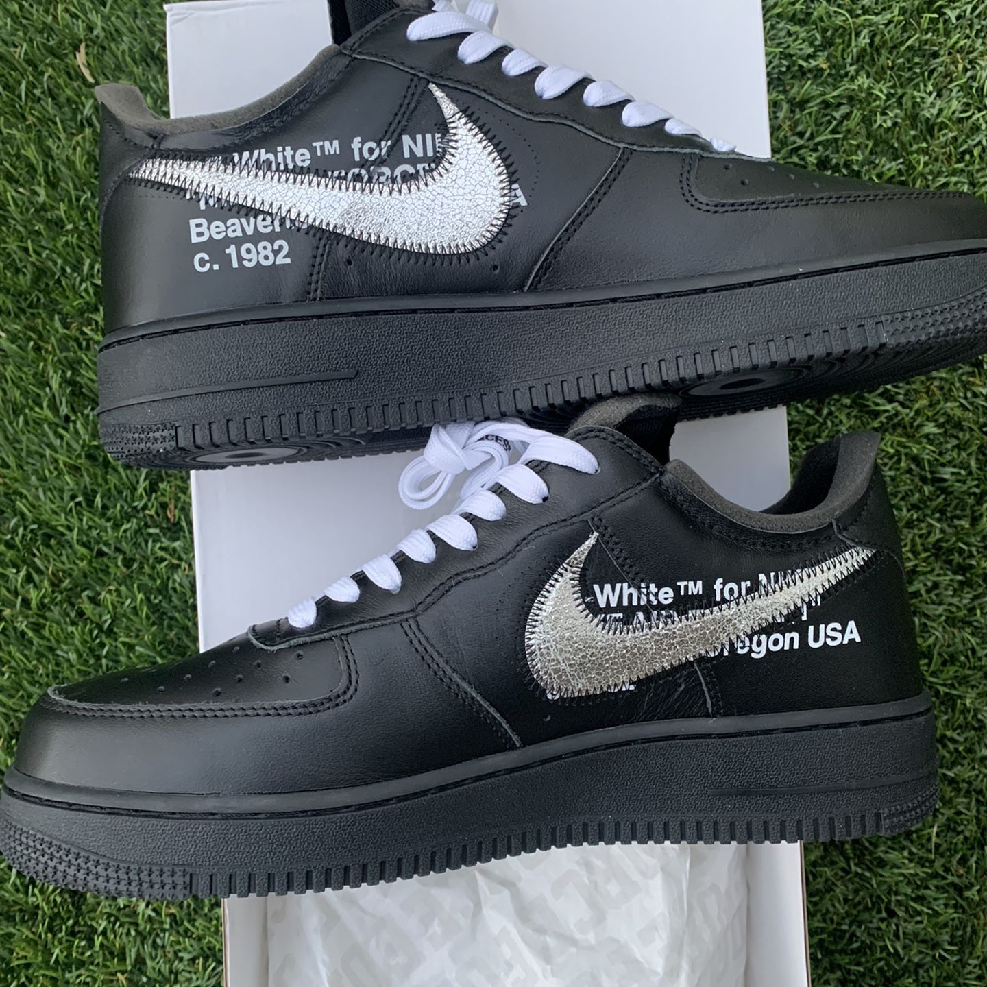 Nike Nike Air Force 1 Low OFF-WHITE MoMA  Size 12 Available For Immediate  Sale At Sotheby's