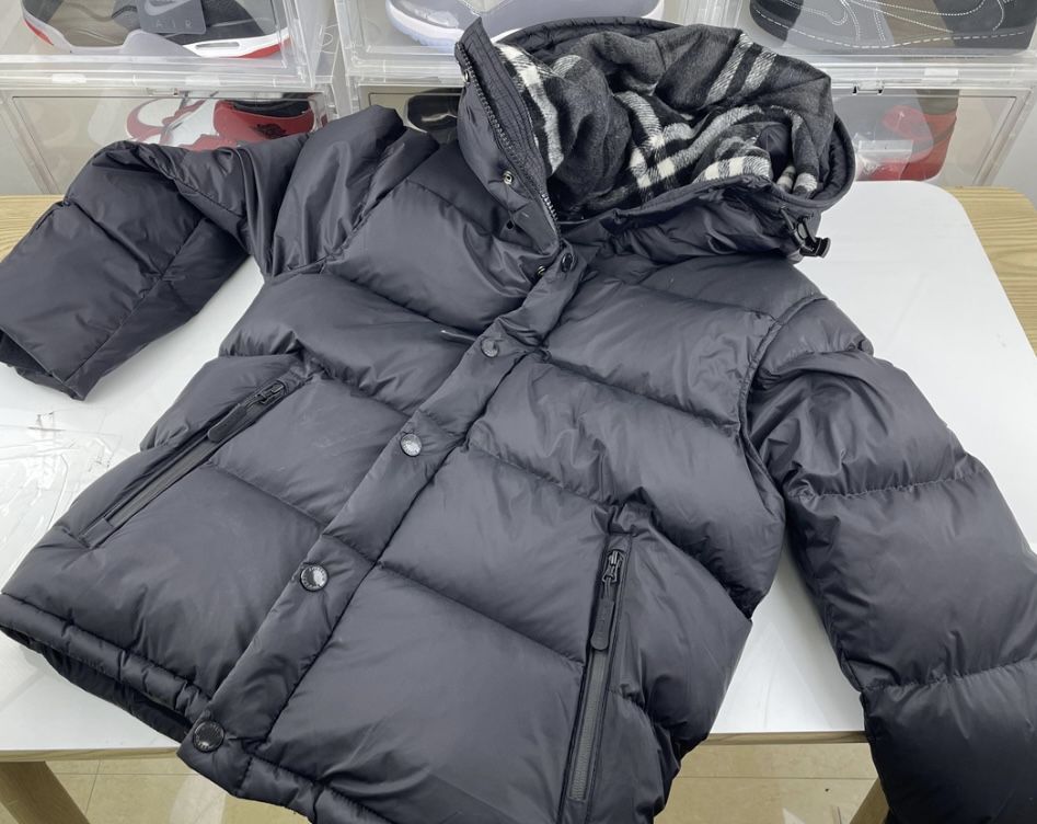 Burberry Coat Men Black