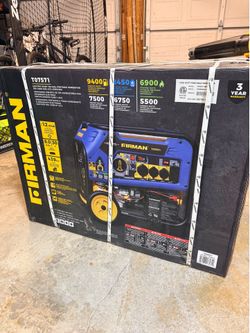 Firman 7500w Generator