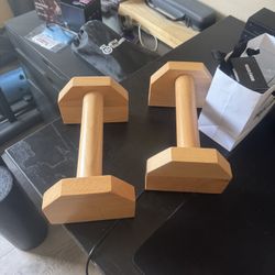 Wooden Pushup Bars