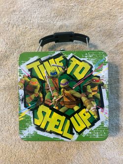 Teenage Mutant Ninja Turtles Tin Lunch Box