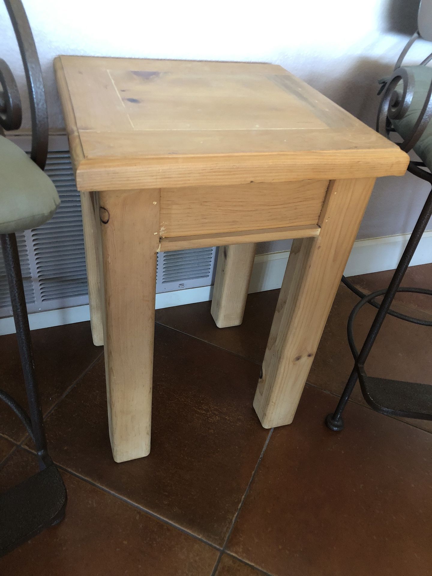 Mexican Pine End Tables 