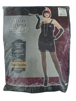 1920s Flapper Dress, Adult Woman's Halloween Costume. Size Large. *Dress Only. 