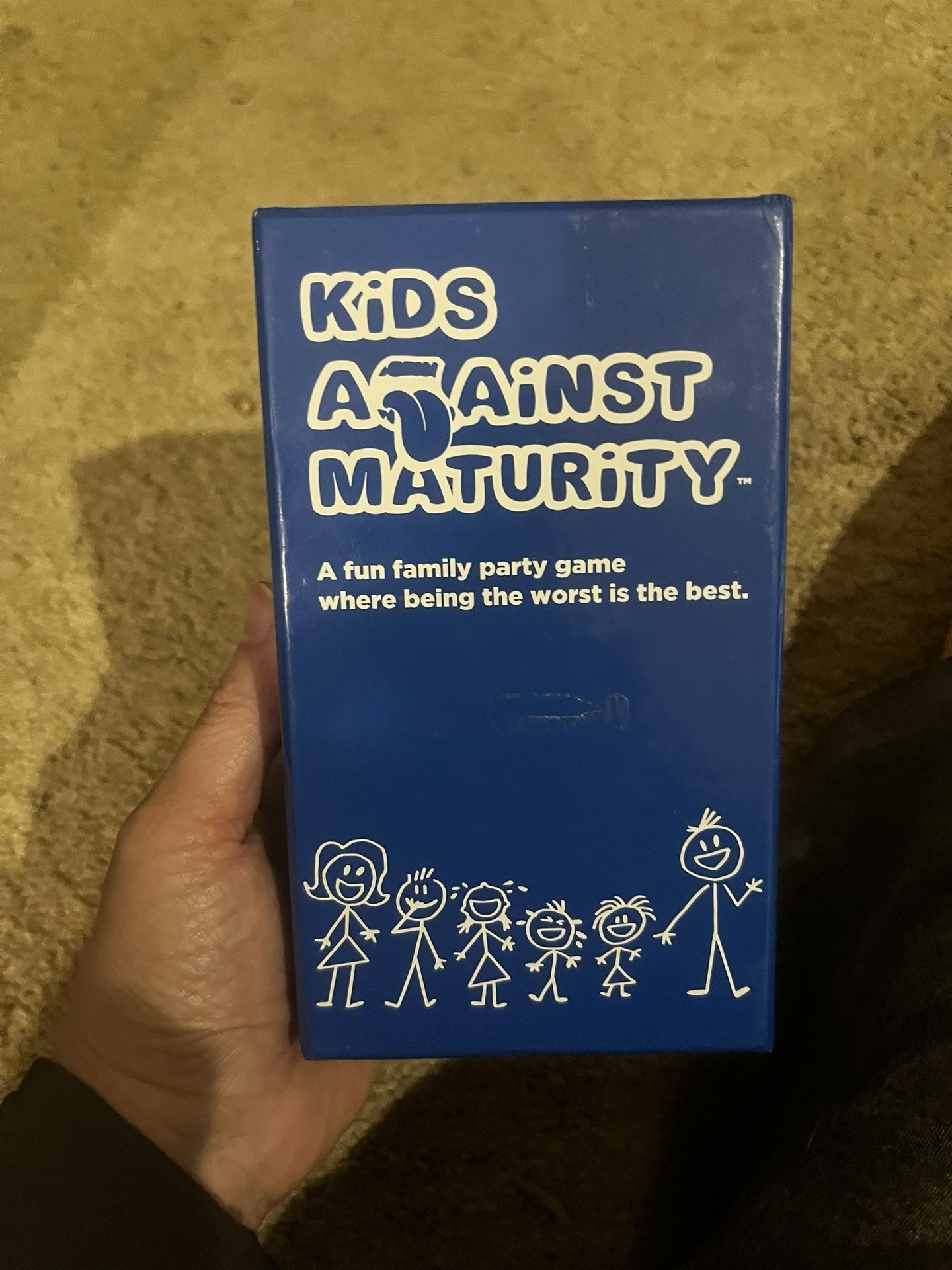 Kids Against Maturity Card Game