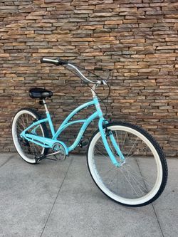Electra Cruiser 7D Step Thru 26 inch Beach Cruiser Baby Blue