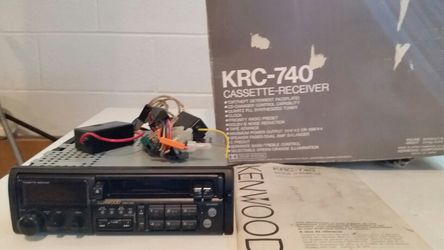 CASSETTE RECEIVER/KENDWOOD KRC-740.