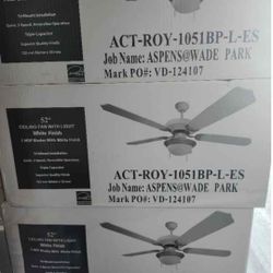 CEILING FAN WITH LIGHT KIT