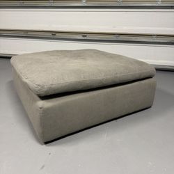 Grey Ottoman 