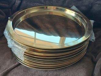 14 Ikea Glattis(?) Serving Trays - 15" diameter