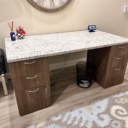 Granite Slab Desk 