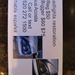 Headlights Restoration 