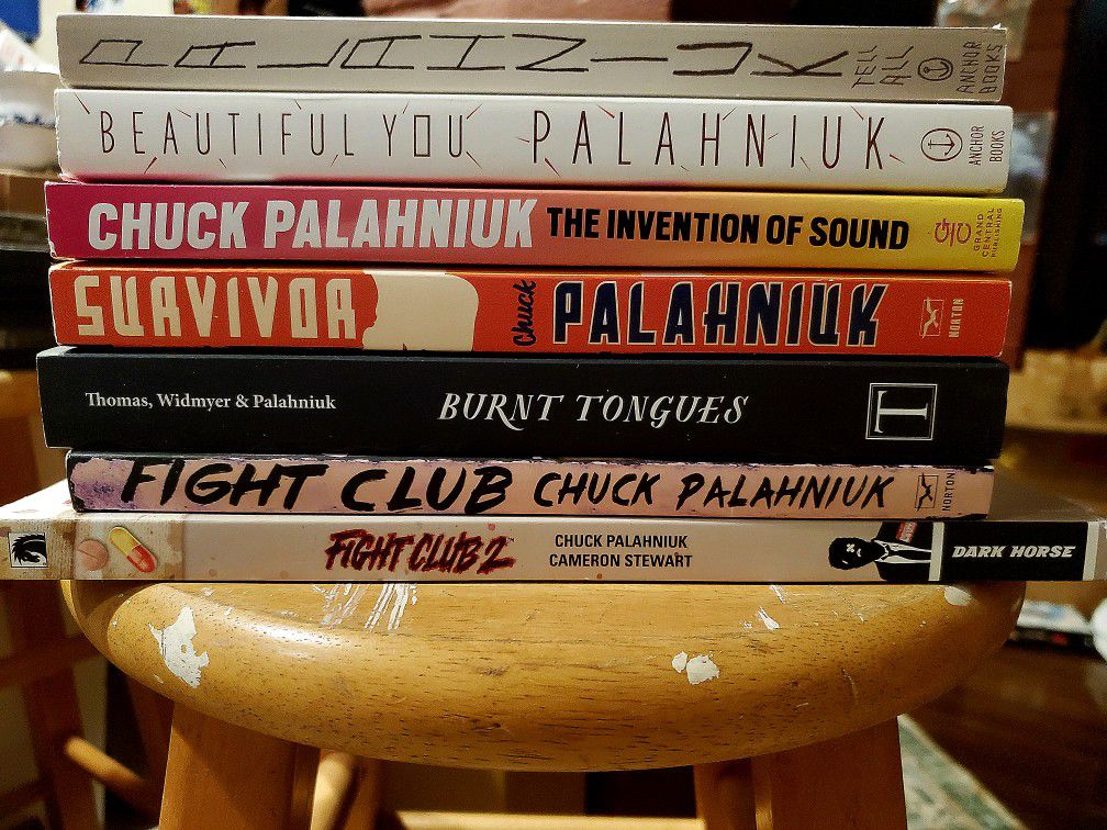 (NEW) Chuck Palahniuk Book Bundle 