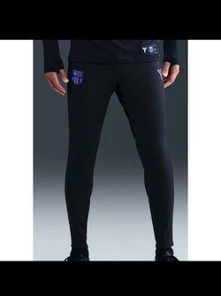 Nike FC Barcelona Kobe Pants Mens XL Black Slim Fit IO4254-010 Strike Elite NWT