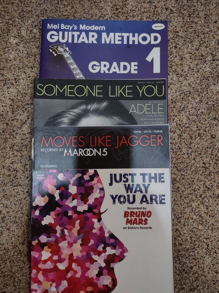 Guitar Lessons Book And Sheet Music