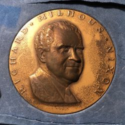 Milhous NixonThe Inaugural Medal Commemorating The inauguration Of Richard