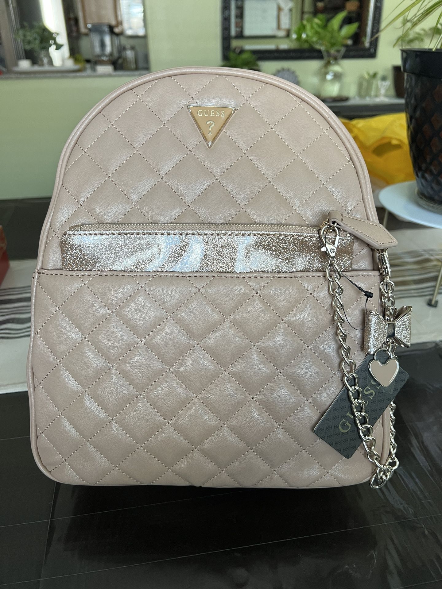Guess? Backpack Purse Color Nude