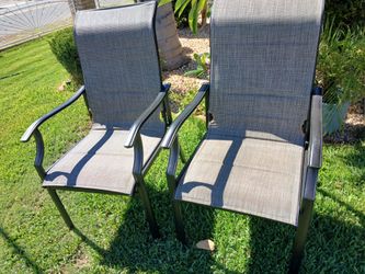 2 new patio chairs