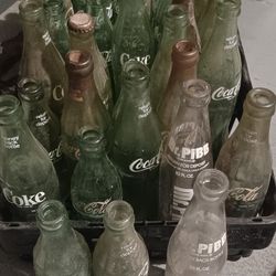 Vintage Collectible Bottles 