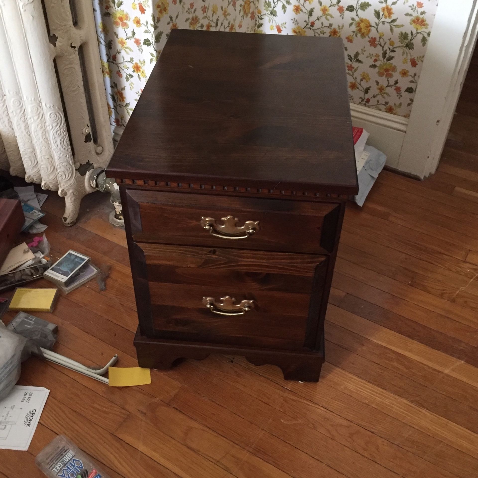 Ethan Allen Wooden File Cabinet