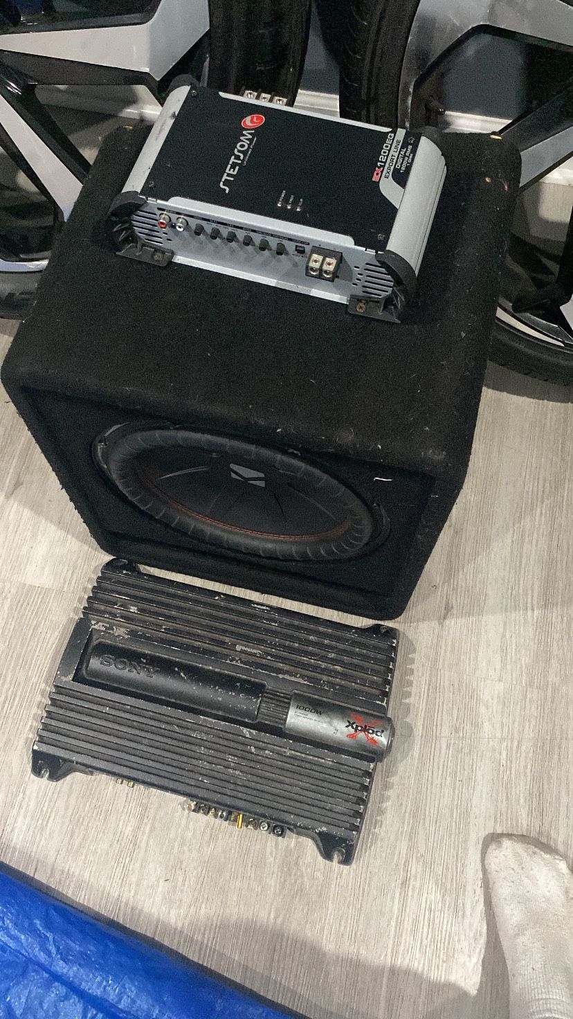 Speaker And Amp