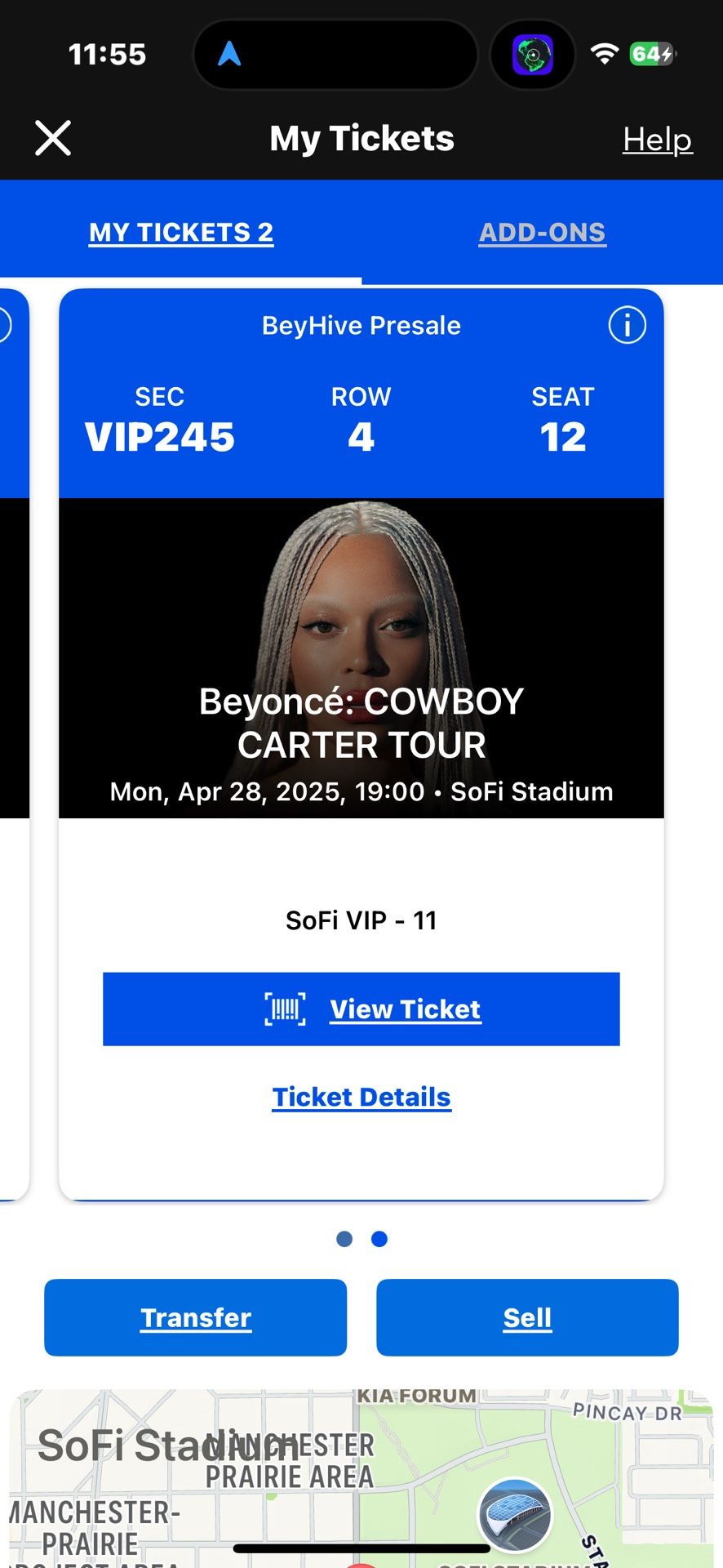 Beyonce SofiStadium first Show Of The Tour