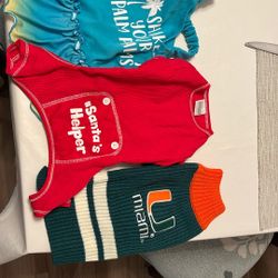 5pc Clothing For Small Puppy Female 