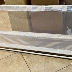 White Bed Rail Guard