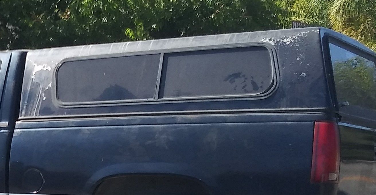 88-98 GMC & Chevy Truck Short Bed Camper Shell