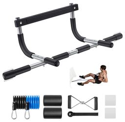 Doorframe Pull-Up Bar with Resistance Bands Kit