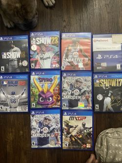 PlayStation 4 game lot 