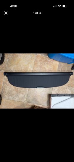 Porsche Cayenne luggage cargo cover