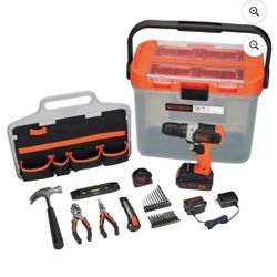 Tool Set 29 Pieces Handyman Special w/ Power Drill