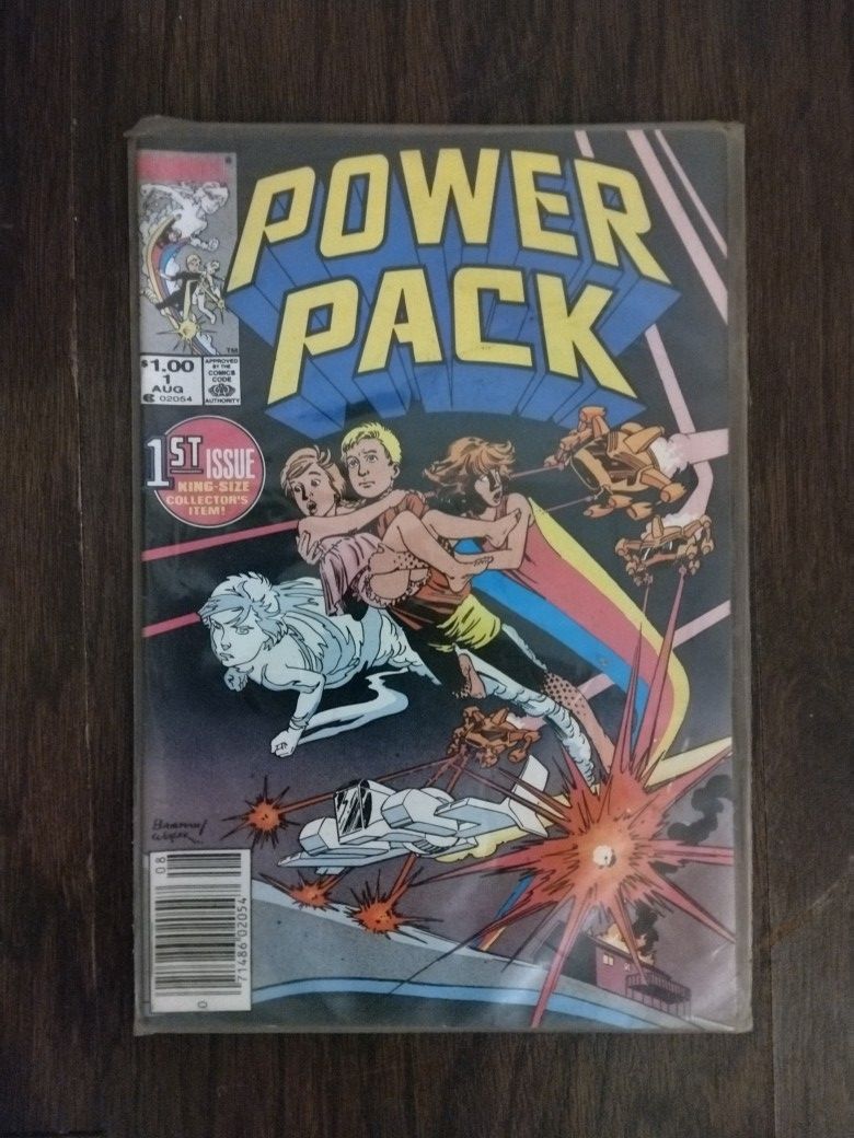 Power Pack 80s Marvel Comic