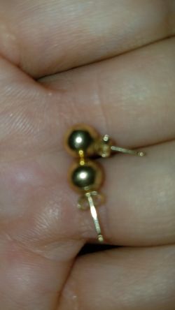 14k gold earrings
