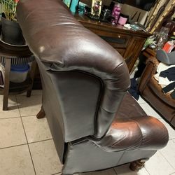 Leather Recliner 
