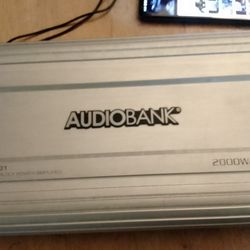 Audio Bank P2001 Mono Block Power Amplifier 2000 Watts Max Power 