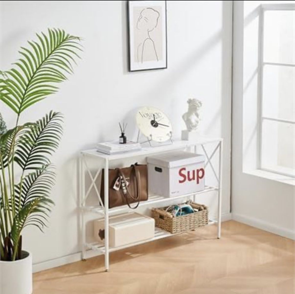 Beautiful Brand New Multi functional Sofa Table- Entry Table