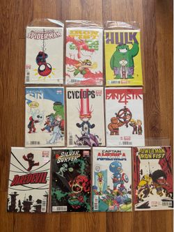 Scottie Young Marvel Variants