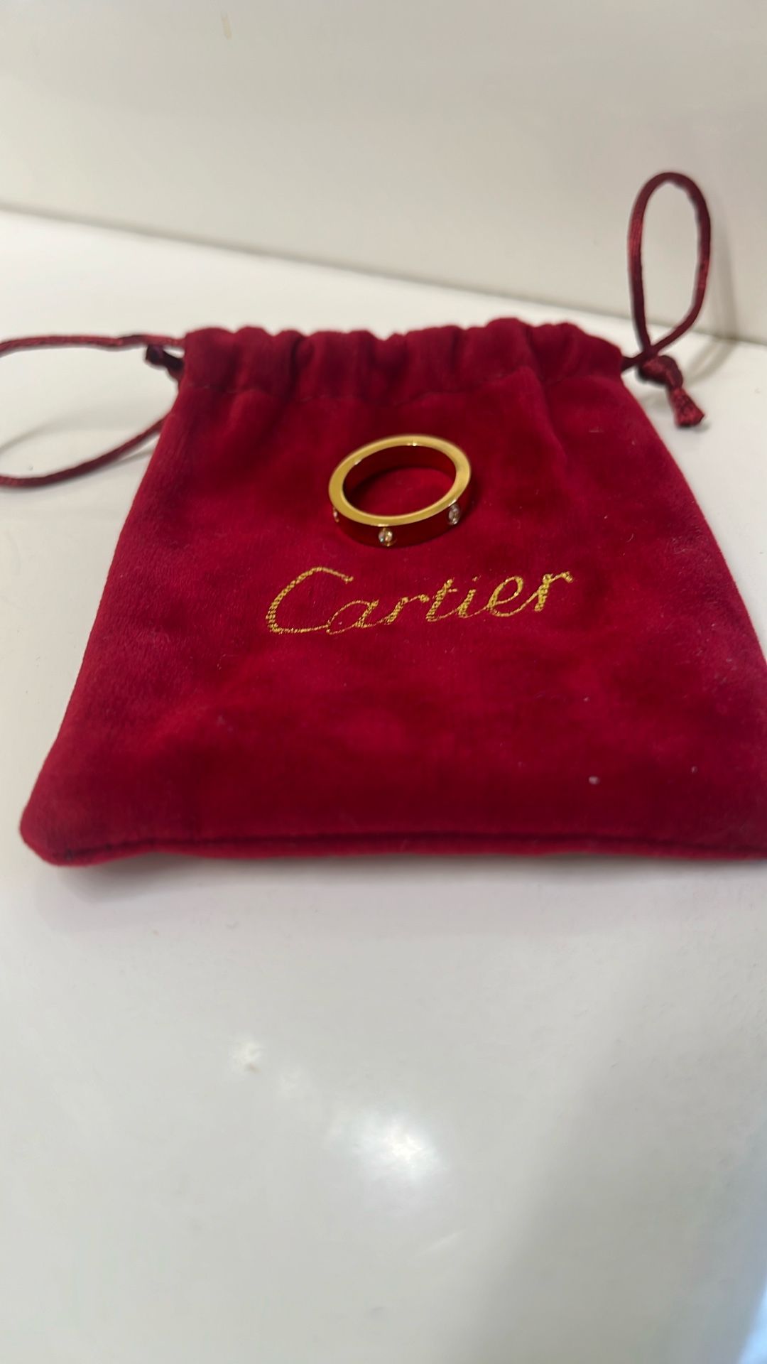 Stainless Steal Ring Size 6 Comes With Bag 