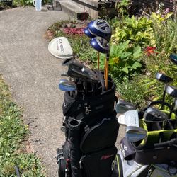 Mens Rich Handed Golf Clubs. Stand Length 