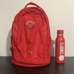 TKA Backpack and Insulated Water Bottle