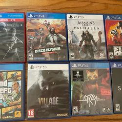 Ps5 And PS4 Games 