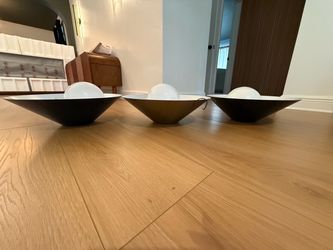 Set of 3 MCM Ceiling Light Fixtures