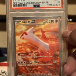 Latias EX SSP Special illustration Rare PSA 9