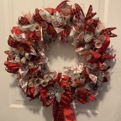 Large Ribbon Wreath